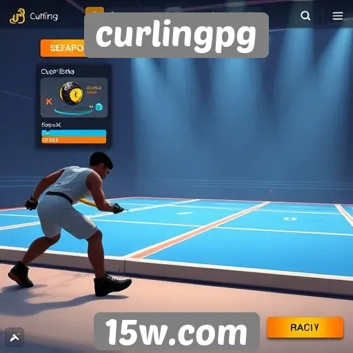Explorando a interface do usuário no curlingpg
